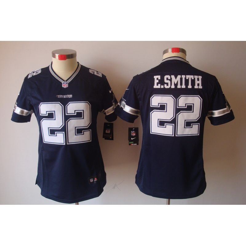 Cheap Emmitt Smith Cowboys Jersey #22 Blue From China Limited