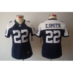 Cheap Emmitt Smith Cowboys Jersey #22 Blue Thanksgiving From China Limited
