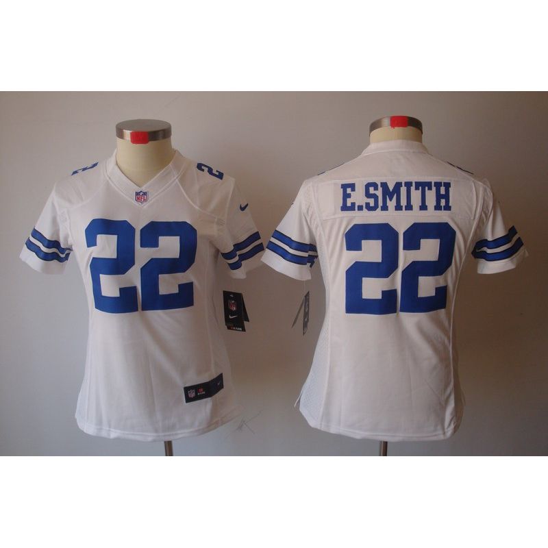 Cheap Emmitt Smith Cowboys Jersey #22 White From China Limited