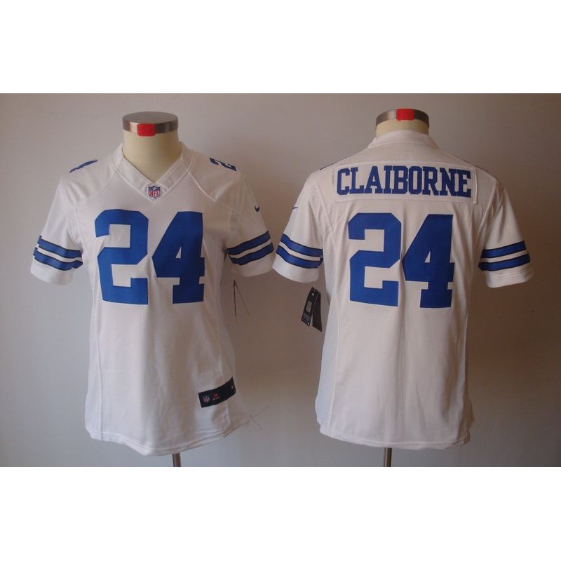 Cheap Morris Claiborne Cowboys Jersey #24 White From China Limited