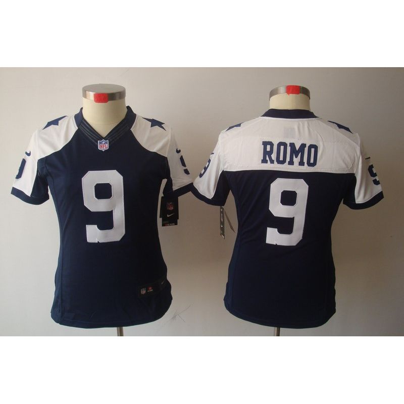 Cheap Tony Romo Cowboys Jersey #9 Blue Thanksgiving From China Limited