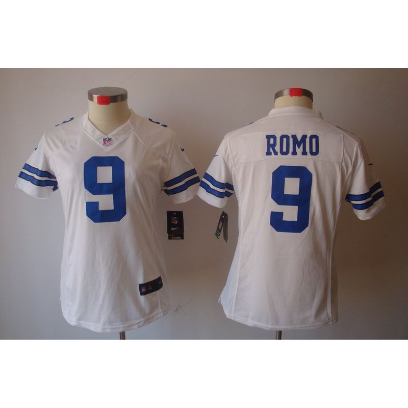 Cheap Tony Romo Cowboys Jersey #9 White From China Limited