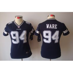 Cheap DeMarcus Ware Cowboys Jersey #94 Blue From China Limited