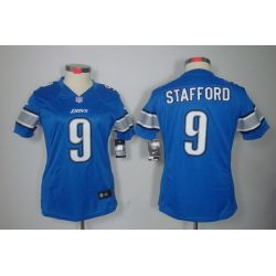 Cheap Matthew Stafford Lions Jersey #9 Blue From China Limited