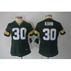 Cheap John Kuhn Packers Jersey #30 Green From China Limited