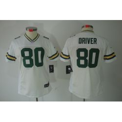 Cheap Donald Driver Packers Jersey #80 White From China Limited