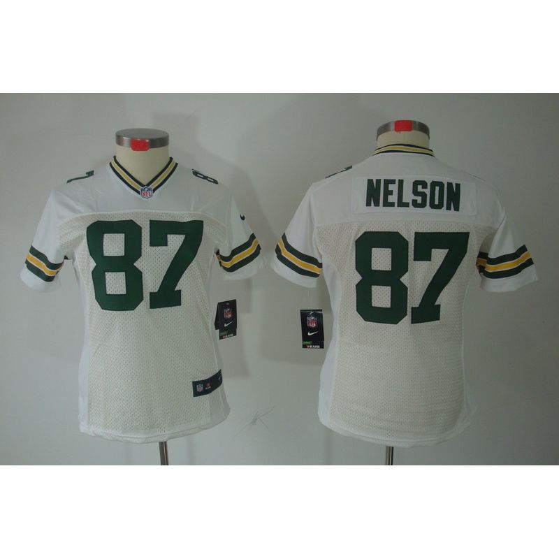 Cheap Jordy Nelson Packers Jersey #87 White From China Limited