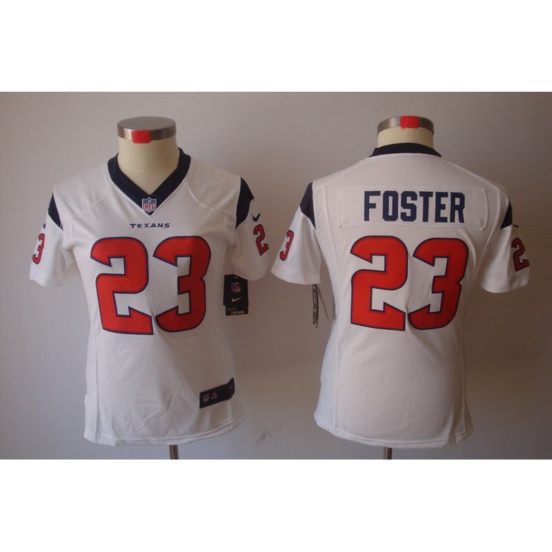 Cheap Arian Foster Texans Jersey #23 White From China Limited