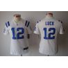 Cheap Andrew Luck Colts Jersey #12 White From China Limited