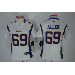 Cheap Jared Allen Vikings Jersey #69 White From China Limited