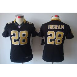 Cheap Mark Ingram Saints Jersey #28 Black From China Limited