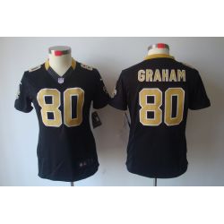 Cheap Jimmy Graham Saints Jersey #80 Black From China Limited