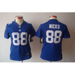 Cheap Hakeem Nicks Giants Jersey #88 Blue From China Limited