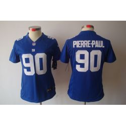 Cheap Jason Pierre-Paul Giants Jersey #90 Blue From China Limited