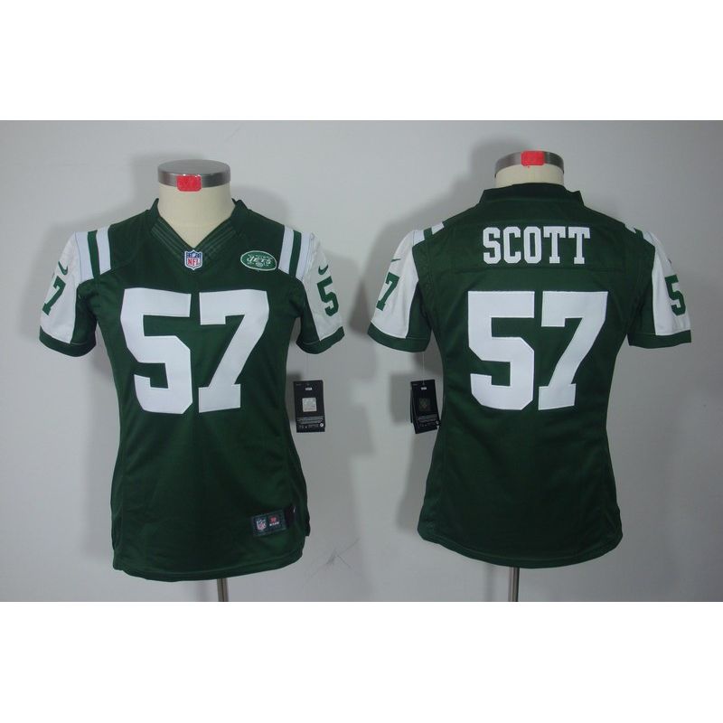 Cheap Bart Scott Jets Jersey #57 Green From China Limited