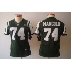 Cheap Nick Mangold Jets Jersey #74 Green From China Limited