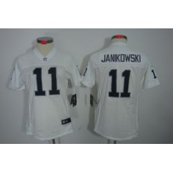 Cheap Sebastian Janikowski Raiders Jersey #11 White From China Limited