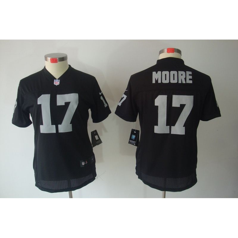 Cheap Denarius Moore Raiders Jersey #17 Black From China Limited Cheap Denarius Moore Raiders Jersey #17 Black From China Limited