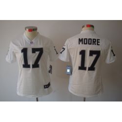 Cheap Denarius Moore Raiders Jersey #17 White From China Limited