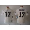 Cheap Denarius Moore Raiders Jersey #17 White From China Limited