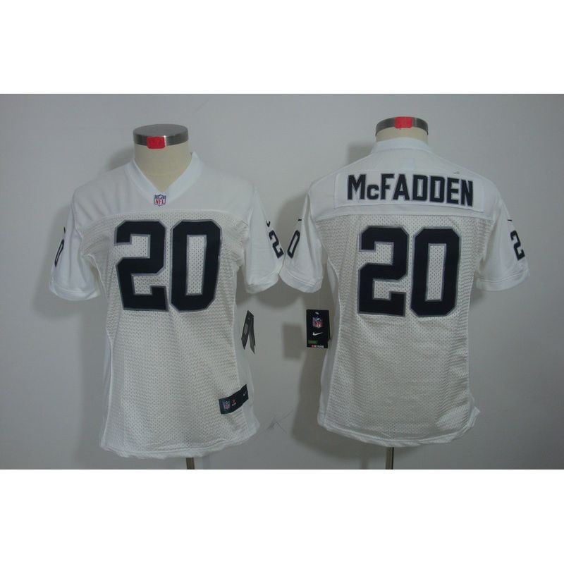 Cheap Darren McFadden Raiders Jersey #20 White From China Limited Cheap Darren McFadden Raiders Jersey #20 White From China Limited