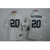 Cheap Darren McFadden Raiders Jersey #20 White From China Limited