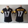 Cheap Mike Wallace Steelers Jersey #17 Black From China Limited