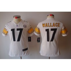 Cheap Mike Wallace Steelers Jersey #17 White From China Limited