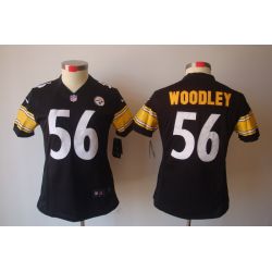 Cheap LaMarr Woodley Steelers Jersey #56 Black From China Limited