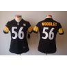 Cheap LaMarr Woodley Steelers Jersey #56 Black From China Limited