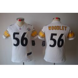 Cheap LaMarr Woodley Steelers Jersey #56 White From China Limited