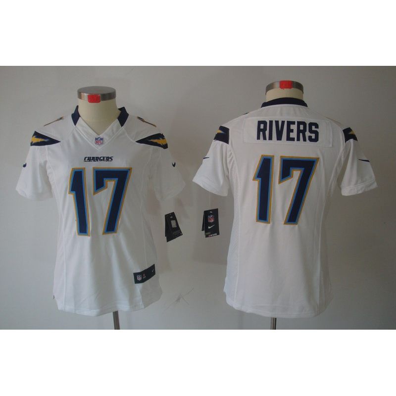 Cheap Philip Rivers Chargers Jersey #17 White From China Limited