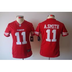 Cheap Alex Smith 49ers Jersey #11 Red From China Limited