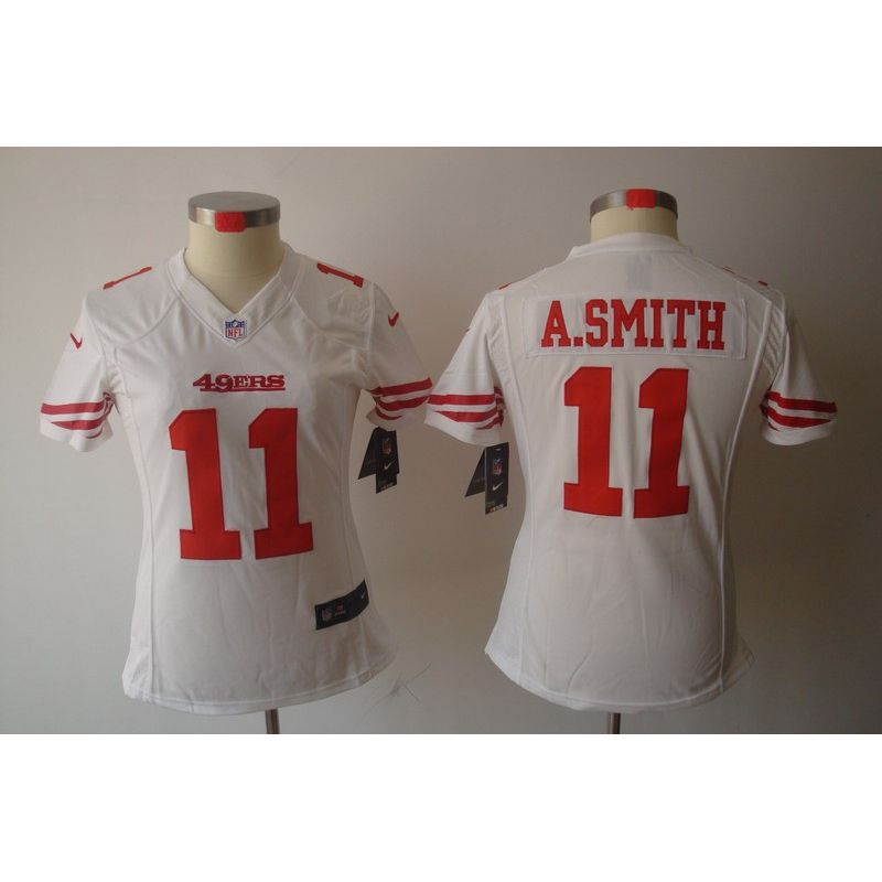 Cheap Alex Smith 49ers Jersey #11 White From China Limited Cheap Alex Smith 49ers Jersey #11 White From China Limited