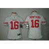 Cheap Joe Montana 49ers Jersey #16 White From China Limited