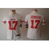 Cheap AJ Jenkins 49ers Jersey #17 White From China Limited