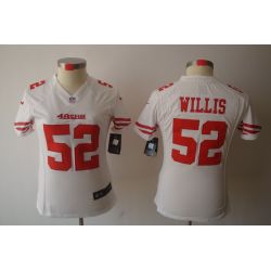 Cheap Patrick Willis 49ers Jersey #52 White From China Limited