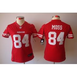 Cheap Randy Moss 49ers Jersey #84 Red From China Limited