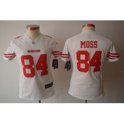 Cheap Randy Moss 49ers Jersey #84 White From China Limited