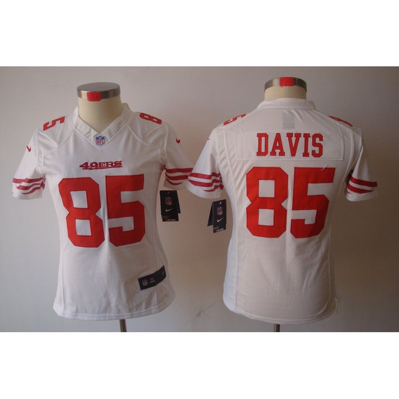 Cheap Vernon Davis 49ers Jersey #85 White From China Limited Cheap Vernon Davis 49ers Jersey #85 White From China Limited