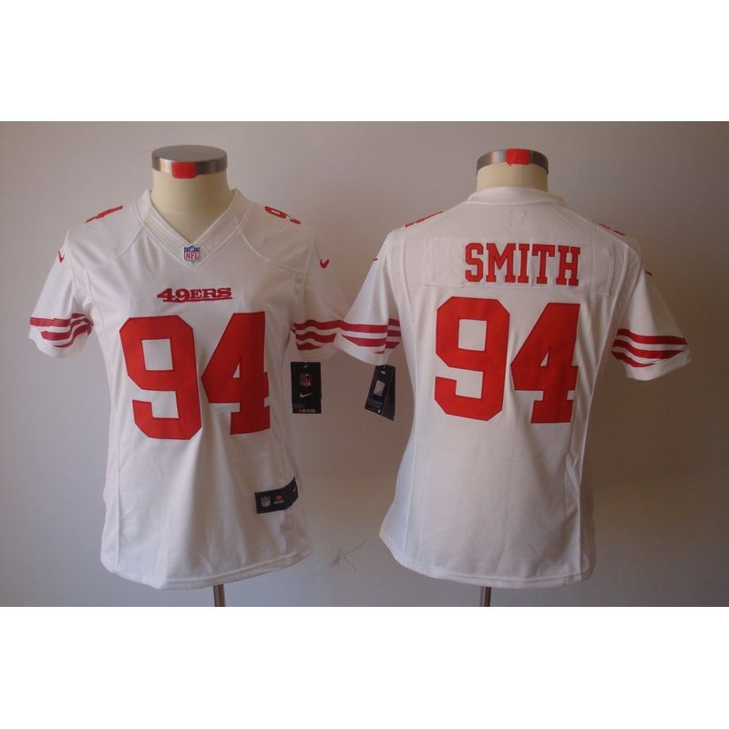 Cheap Justin Smith 49ers Jersey #94 White From China Limited Cheap Justin Smith 49ers Jersey #94 White From China Limited