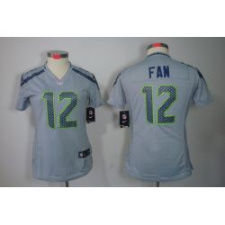 Cheap 12th Fan Seahawks Jersey #12 Grey From China Limited