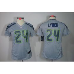 Cheap Marshawn Lynch Seahawks Jersey #24 Grey From China Limited