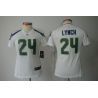 Cheap Marshawn Lynch Seahawks Jersey #24 White From China Limited