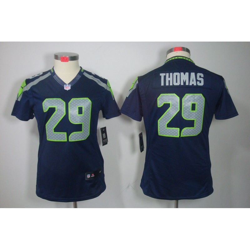 Cheap Earl Thomas Seahawks Jersey #29 Blue From China Limited