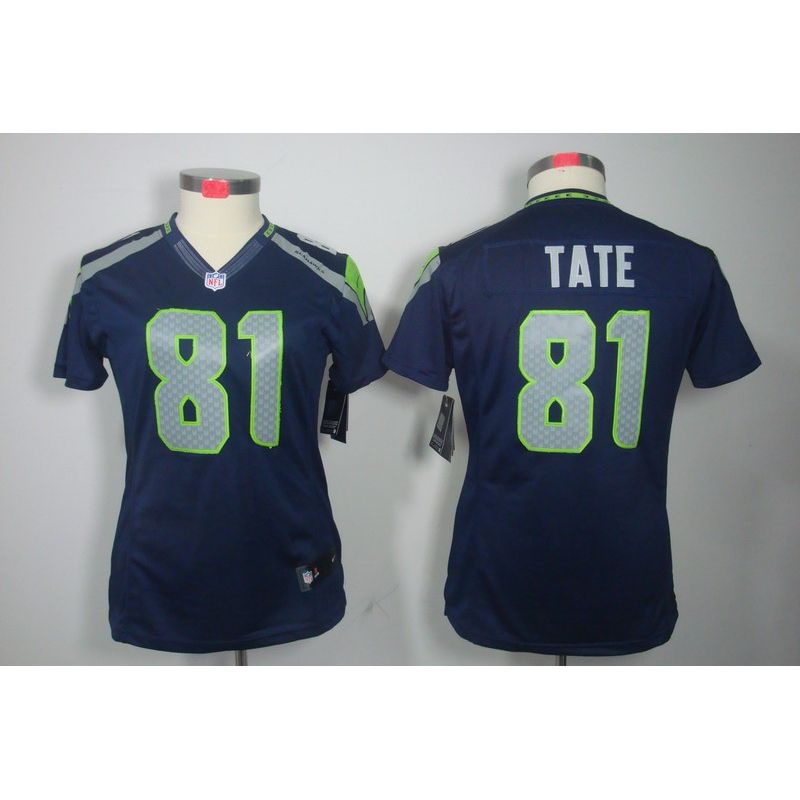 Cheap Golden Tate Seahawks Jersey #81 Blue From China Limited