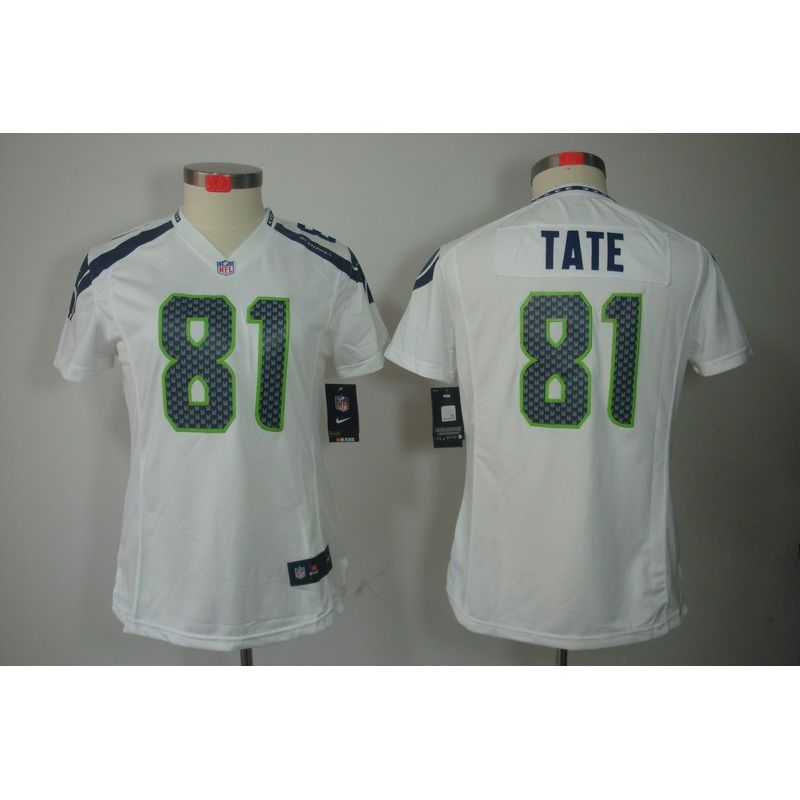 Cheap Golden Tate Seahawks Jersey #81 White From China Limited