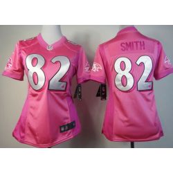 Cheap Torrey Smith Ravens Jersey #82 Pink From China Love PinkIII