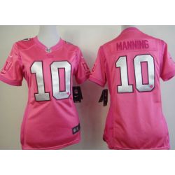 Cheap Eli Manning Giants Jersey #10 Pink From China Love PinkIII