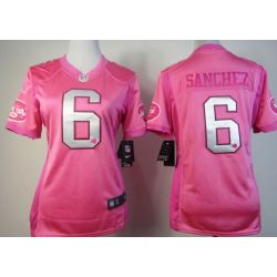 Cheap Mark Sanchez Jets Jersey #6 Pink From China Love PinkIII